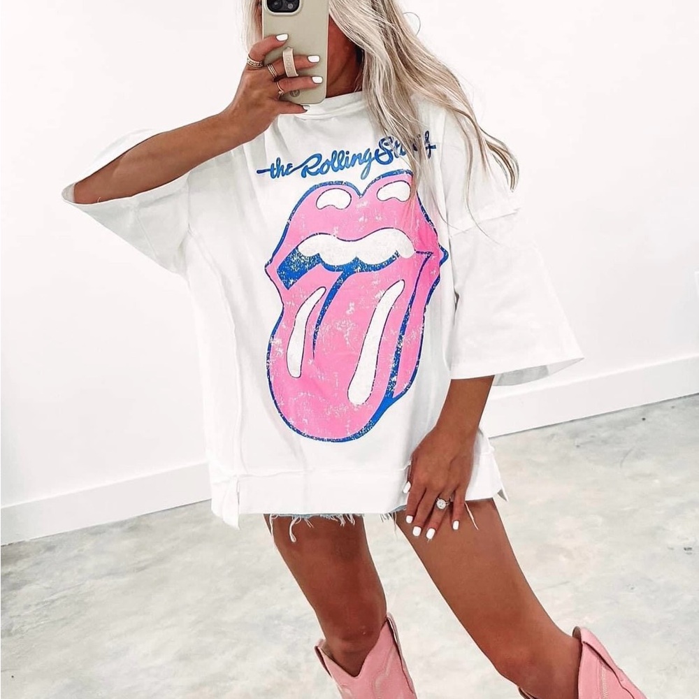 Rolling Stones Graphic Oversized Tee S M L